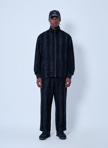 LN-CC® - Y-3: Deco Stitch Track Jacket - Black Y-3 Deco Stitch Track Jacket Black yyy0165015