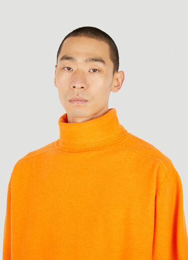 High Neck Sweater Homme Plissé Issey Miyake High Neck Sweater Orange hmp0151001