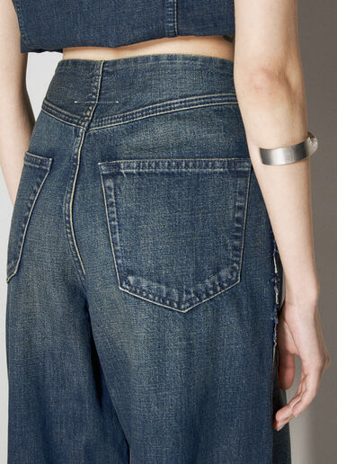 MM6 Maison Margiela Five Pocket Jeans Blue mmm0255009