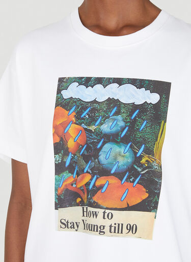 DRx x STEFAN MEIER x LN-CC Stay Young T-Shirt White drs0350006