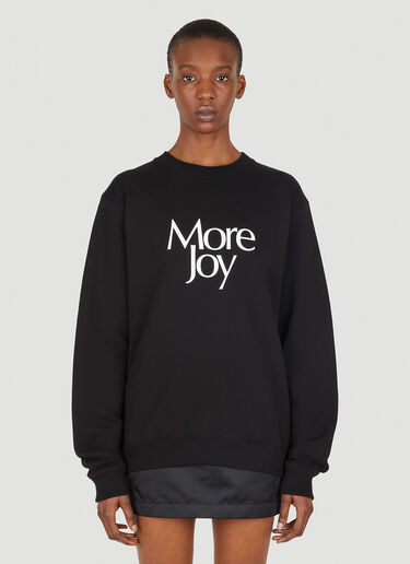 More Joy More Joy Classic Sweatshirt Black mjy0347086