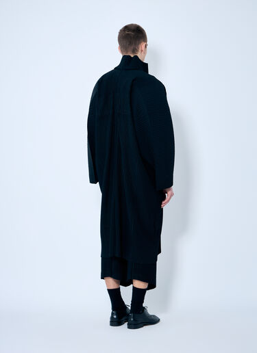 Homme Plissé Issey Miyake 褶裥外套 黑色 hmp0159009