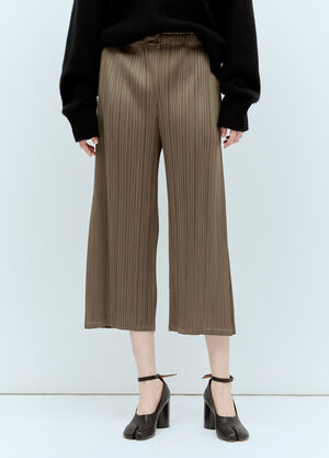 Pleats Please Issey Miyake Monthly Colors: March Pants Green plp0256008