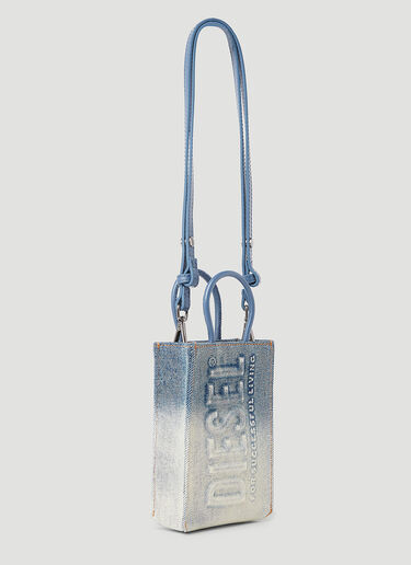 Diesel DSL Shopper 3D Mini Shoulder Bag Blue dsl0153026