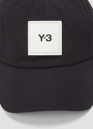 Y-3 Logo-Patch Cap Black yyy0349037