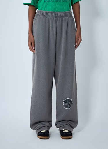 Nike x Martine Rose Logo Motif Track Pants Grey nik0362101