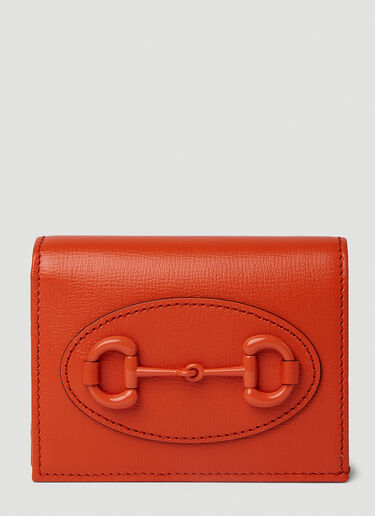 Gucci GG Horsebit 1955 钱包 橙色 guc0251131