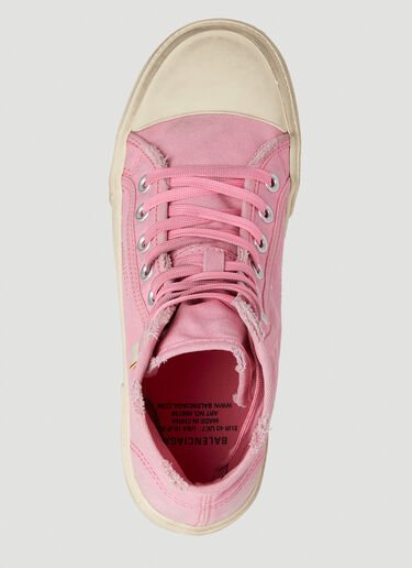Balenciaga Paris High Top Sneakers Pink bal0252002
