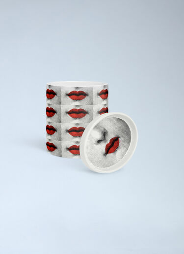 Fornasetti Large Nel Mentre Bocche Candle Multicolour wps0691905