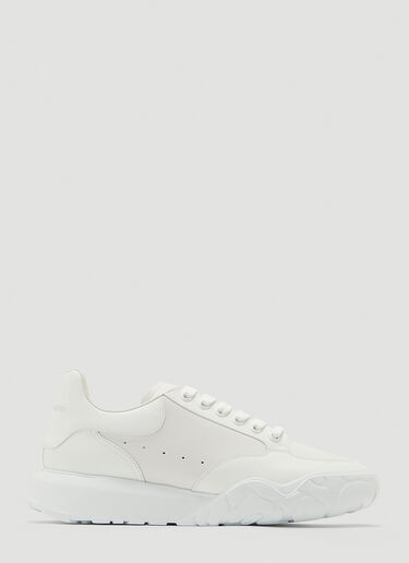 Alexander McQueen Court Trainers White amq0143019