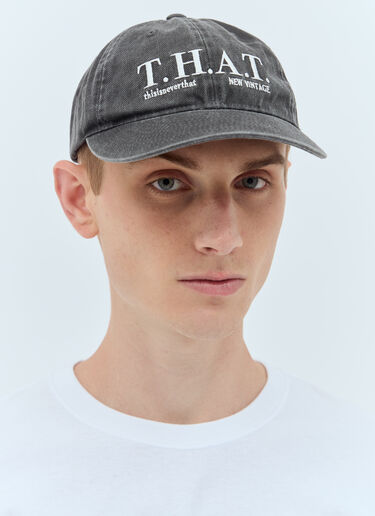 thisisneverthat® T.H.A.T. Baseball Cap Grey tsn0156017