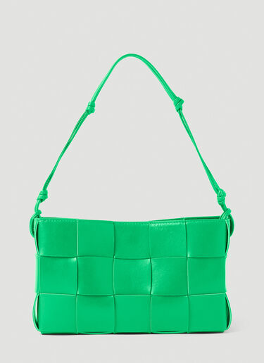 Bottega Veneta Intreccio Shoulder Bag Green bov0251058