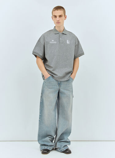 DEMMO Hannibal 平纹针织 Polo 衫 黑色 dem0159006