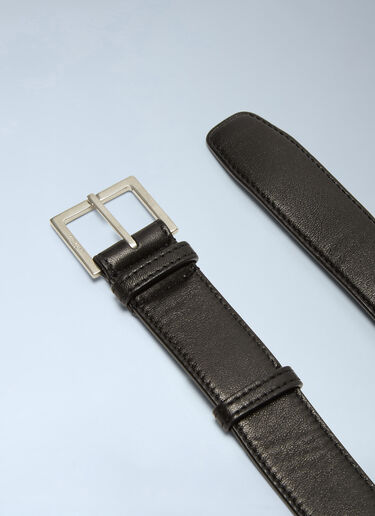 Saint Laurent 徽标字母压花腰包 黑色 sla0138034