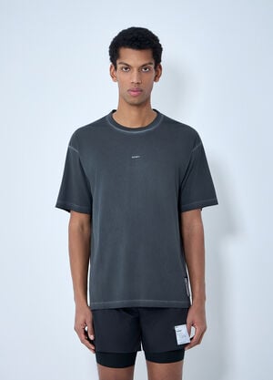 Satisfy Cotton Jersey T-Shirt Black sat0162015