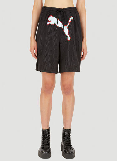 Puma x Dua Lipa Butterfly Basketball Shorts Black pdl0250015