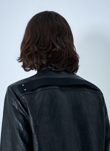 Rick Owens Studded Leather Jacket Black ric0164001