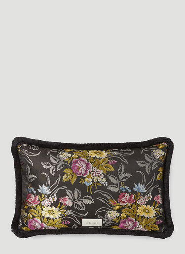 Gucci Kingsnake Embroidered Cushion Red wps0638391