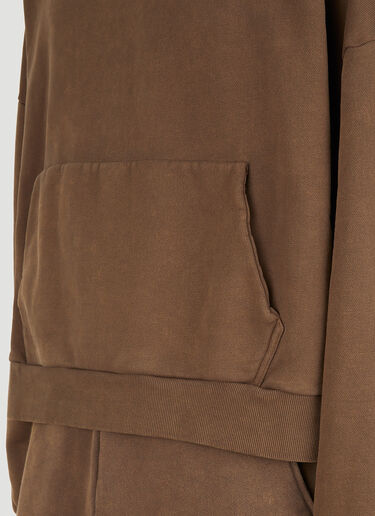 Heavy Hooded Sweatshirt Entire Studios Heavy Hooded Sweatshirt Brown ent0150019