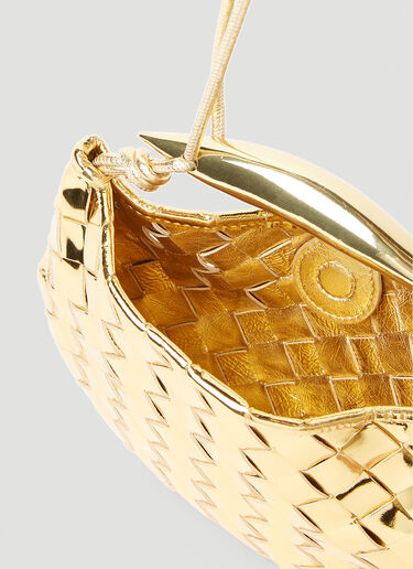 Bottega Veneta Mini Sardine Handbag Gold bov0255062