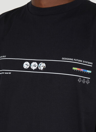 x Alex Olson Systems Upcycled T-Shirt Space Available x Alex Olson Systems Upcycled T-Shirt Black spa0346008