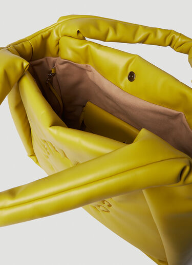 Stella McCartney Circle Logo Padded Tote Bag Yellow stm0251038