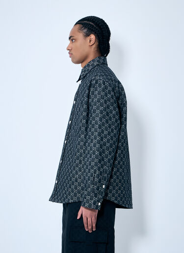 Gucci Denim GG Shirt Dark Grey guc0159035
