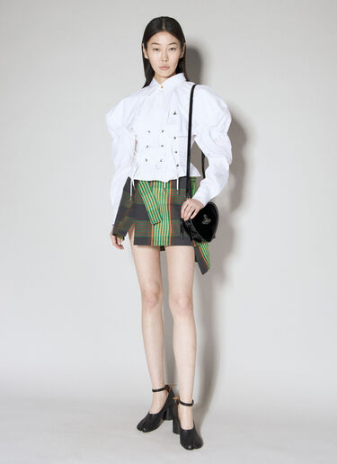 Vivienne Westwood Meghan 短褶裙 绿色 vvw0256022
