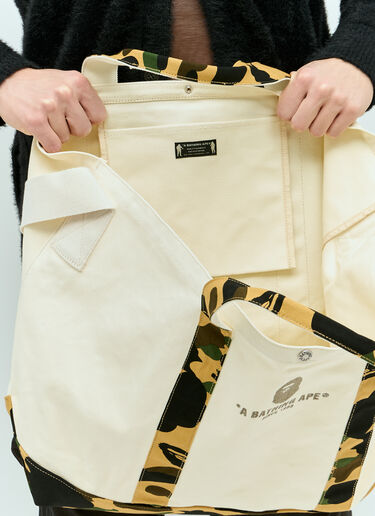 A BATHING APE® 1st Camo Tote Bag Yellow aba0154028