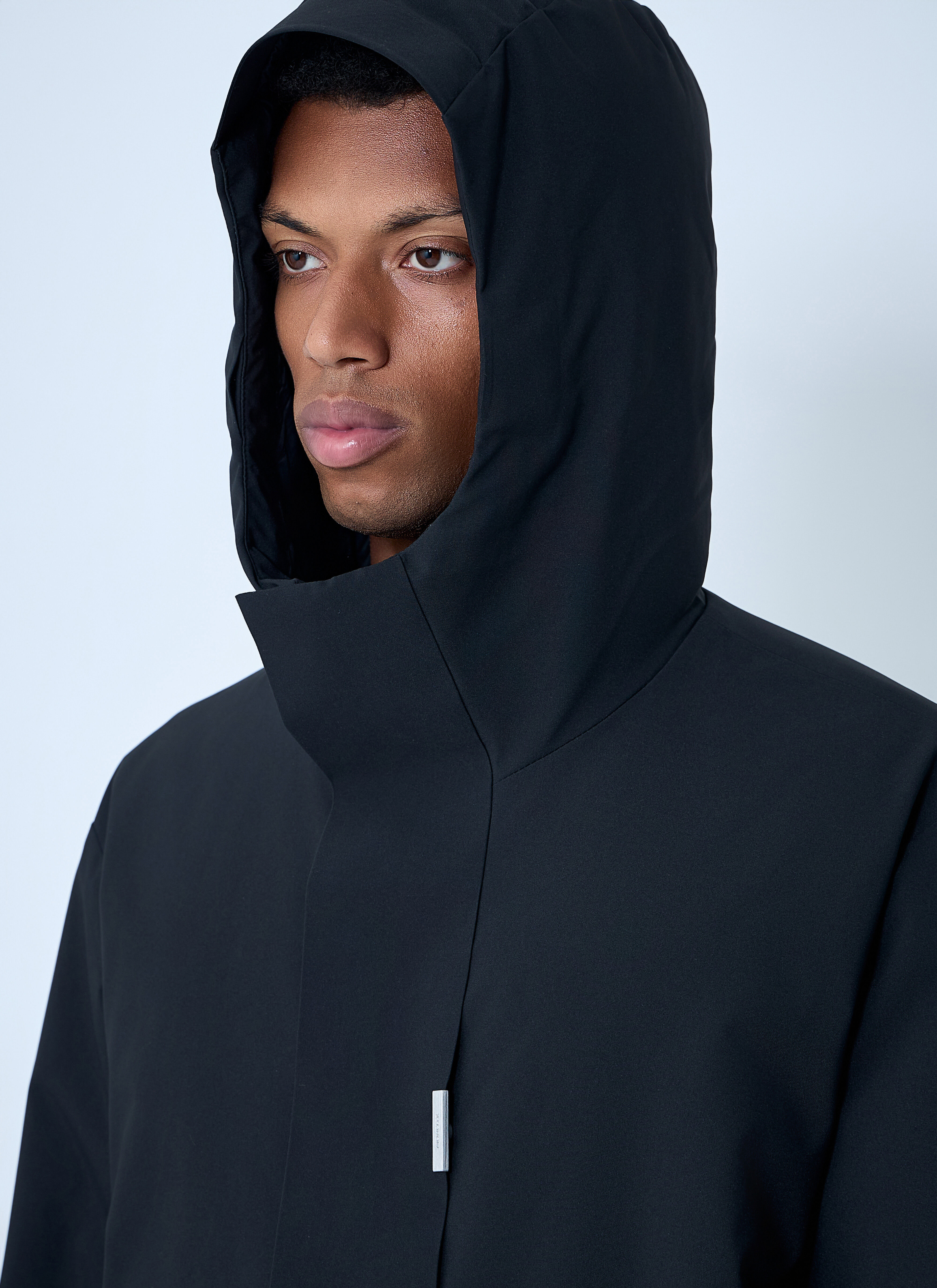 Moncler Men's' Gatillier Hooded Short Down Jacket in Black | LN-CC®