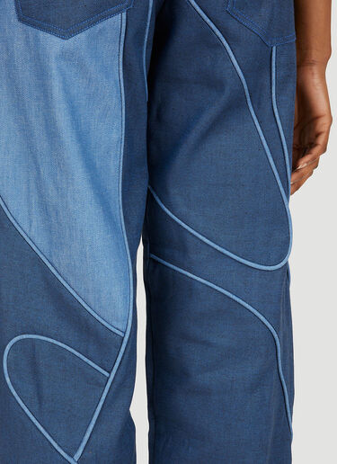 Mainline:RUS/Fr.CA/DE Multi Panel Jeans Blue mai0249001