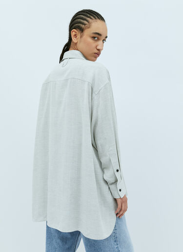 Jacquemus La Chemise Poche 衬衫 灰色 jac0256023