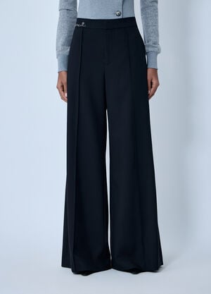 Marni Wool Tailored Pants Black mni0263008
