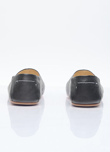 MM6 Maison Margiela 泼漆喷绘无跟女拖鞋 白色 mmm0155017