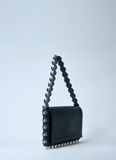 Alexander Wang Roz 翻盖单肩包  黑色 awg0259048