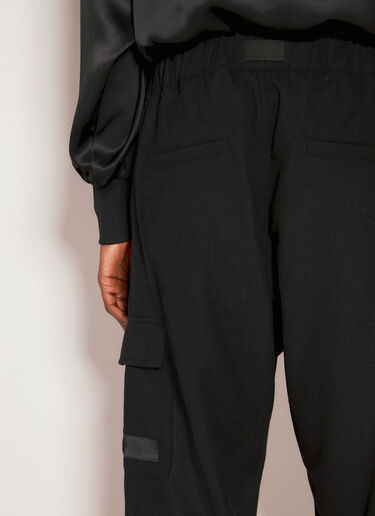 Flannel Cargo Pants Y-3 Flannel Cargo Pants Black yyy0354007