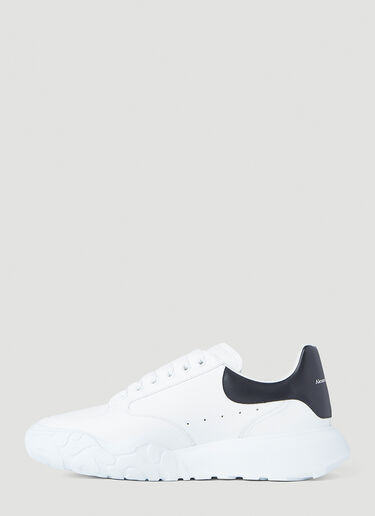 Alexander McQueen Court Leather Sneakers White amq0145051