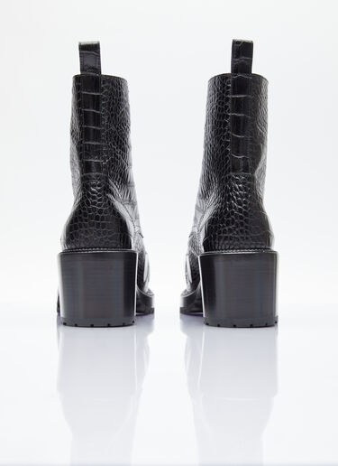 Walter Van Beirendonck Hyper Bear Boots Black wlt0154018