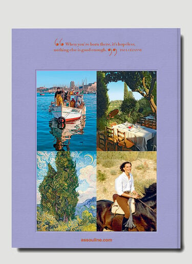 Assouline Provence Glory Book Purple wps0690010
