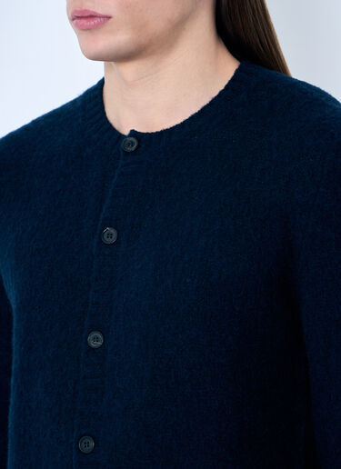 Prada Wool Cardigan Navy pra0159032