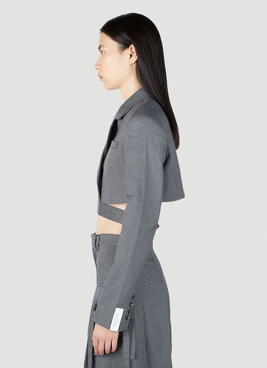 Rokh Cropped Blazer Grey rok0251008