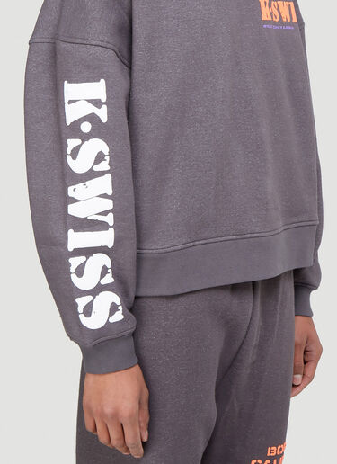 Willy Chavarria X K-Swiss Sweatshirt Grey wcv0140009