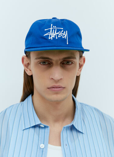 Stüssy Basic Strapback Baseball Cap Blue sts0153016