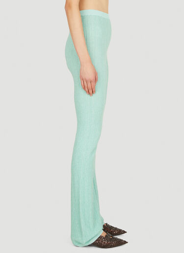 Marco Rambaldi Knit Flare Pants Green mra0250008