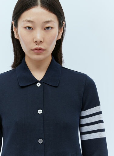 针织四道杠开衫 Thom Browne 针织四道杠开衫 蓝色 thb0253011