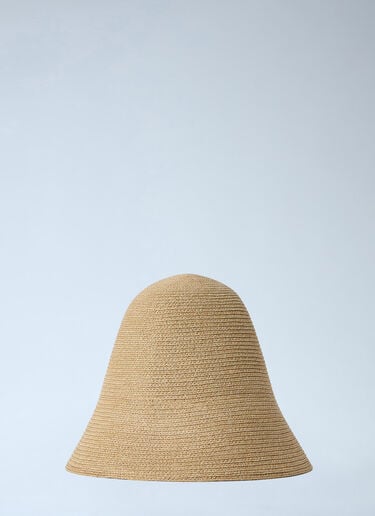TOTEME Structured Straw Hat Beige tot0264033