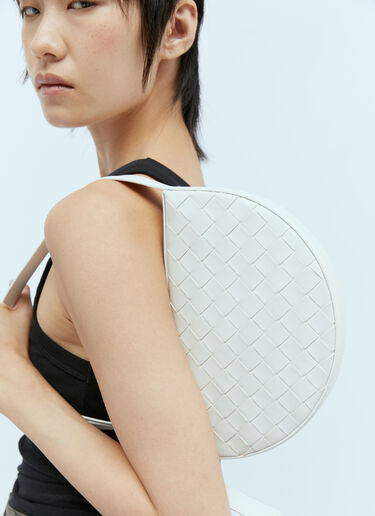 ミニサンライズショルダーバッグ Bottega Veneta ミニサンライズショルダーバッグ ホワイト bov0254043