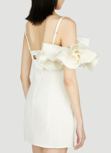 La Robe Duna Mini Dress Jacquemus La Robe Duna Mini Dress White jac0251050