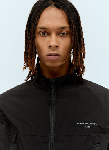 Logo Print Ripstop Vest Comme des Garçons Homme Logo Print Ripstop Vest Black cdh0156001