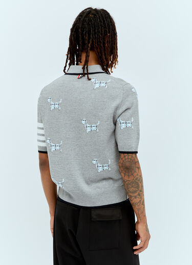 Thom Browne Hector Icon Polo 衫  灰色 thb0155008